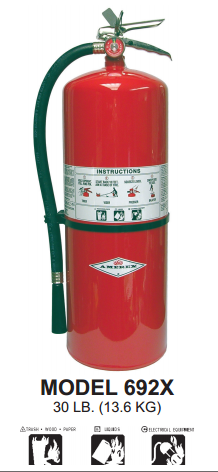 ABC Multipurpose Fire Extinguishers by Amerex in Jacksonville, North Carolina