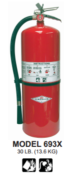 Purple K Fire Extinguishers by Amerex